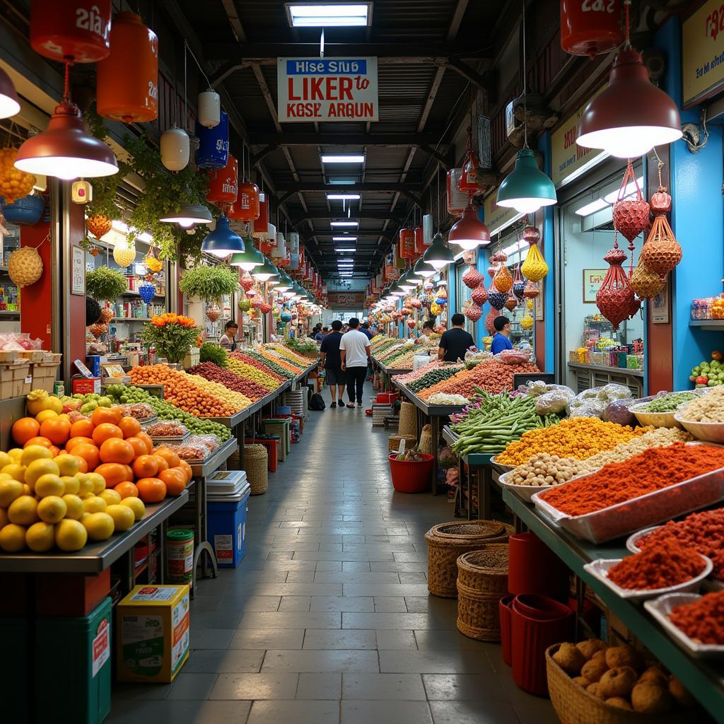 Exploring Local Produce at Sibu Central Market