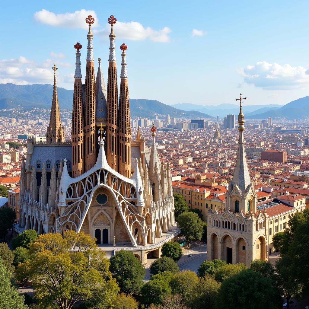 Barcelona's stunning Gaudi architecture