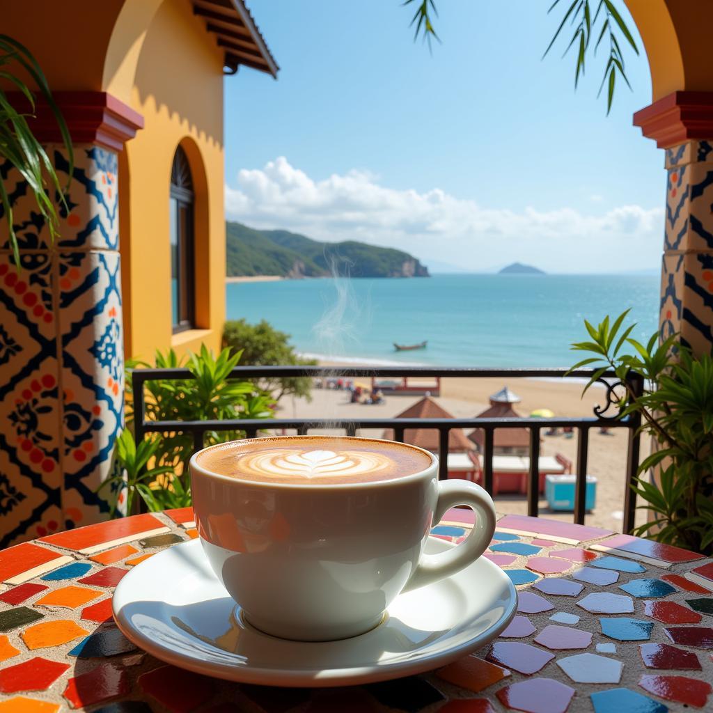 Spanish Coffee at a Vietnamese Homestay in Quy Nhon