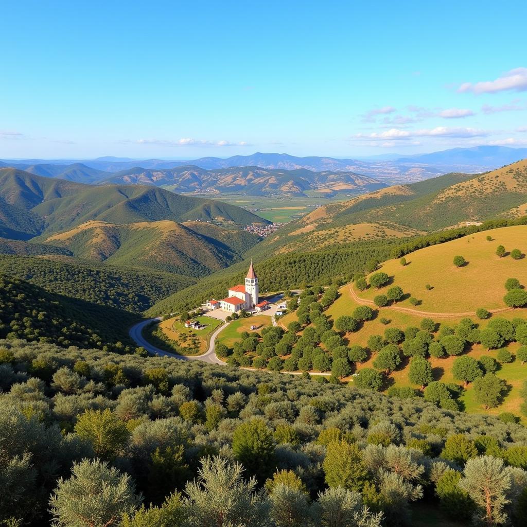 Picturesque View of the Spanish Countryside