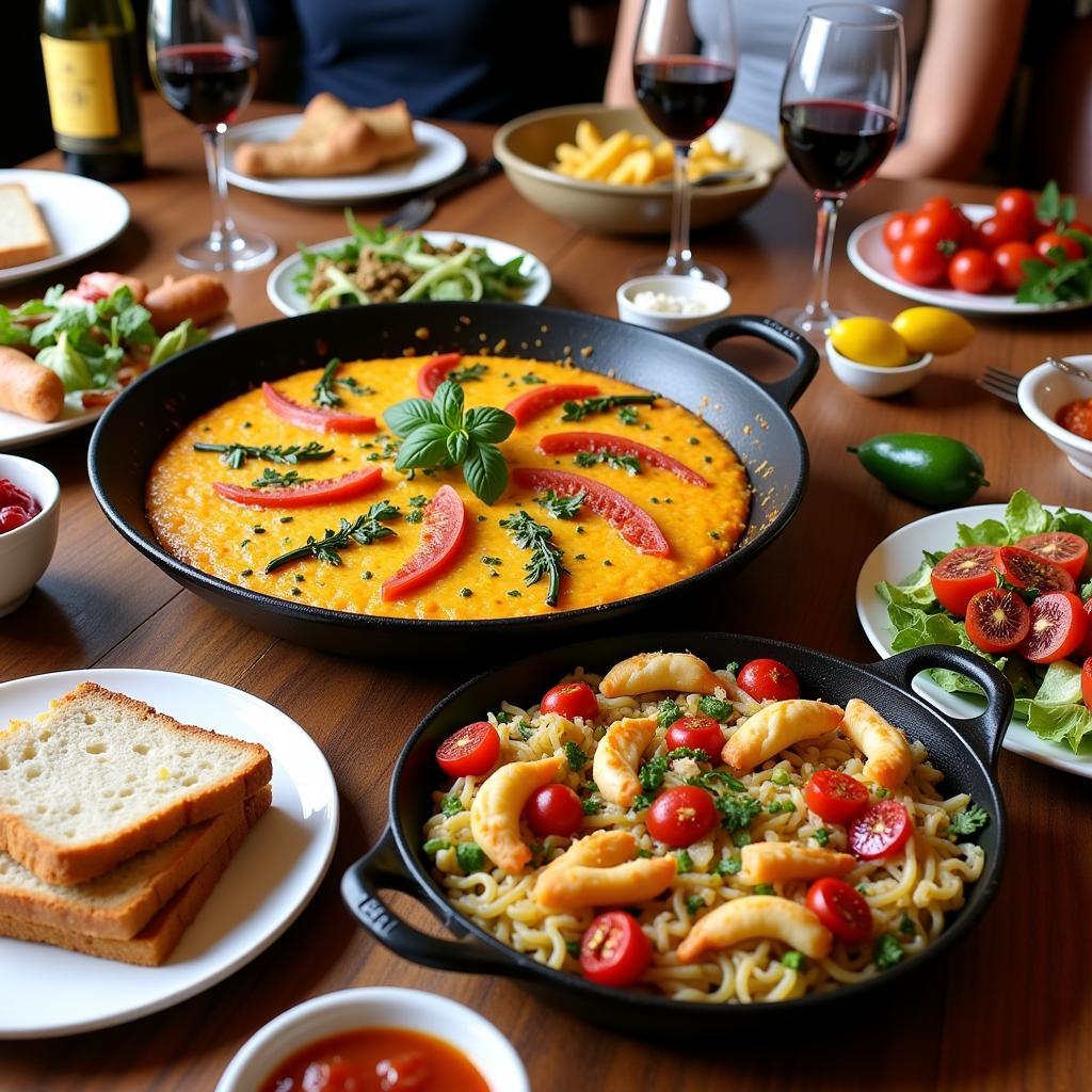 Savoring the Flavors of Spain with Authentic Paella and Tapas