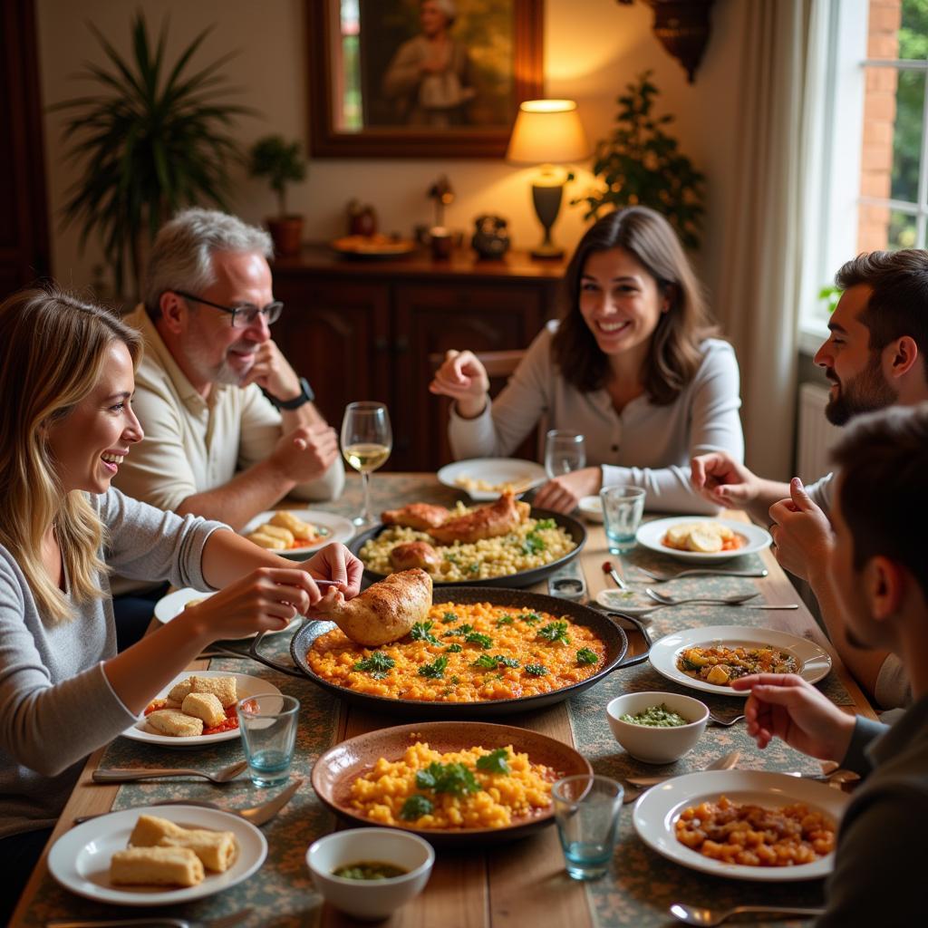 Spanish Family Dinner with Homestay Imago