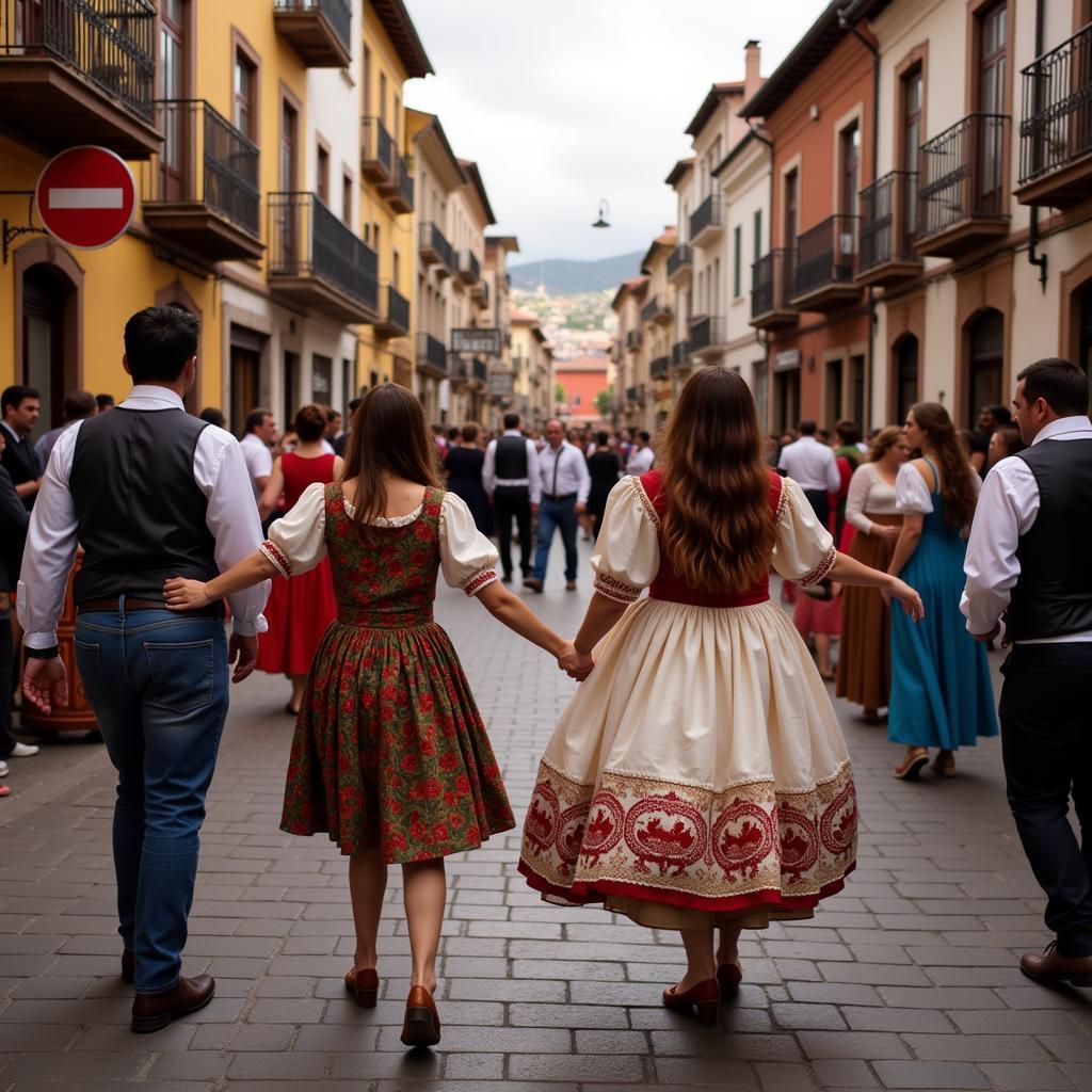 Celebrating a Local Spanish Festival