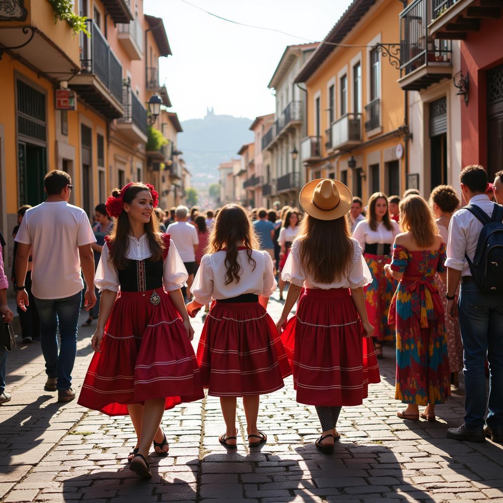 Celebrating Spanish Festivals with a Host Family