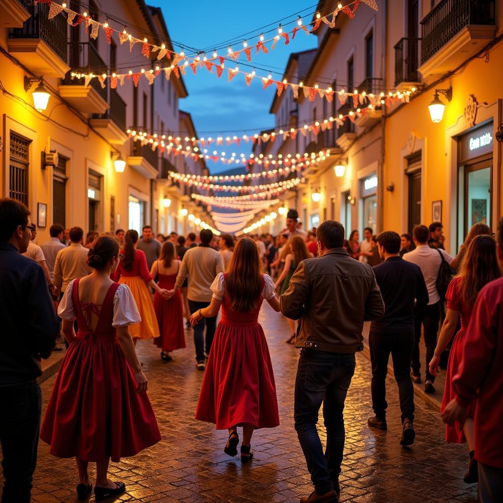 Celebrating a Spanish Fiesta with Locals