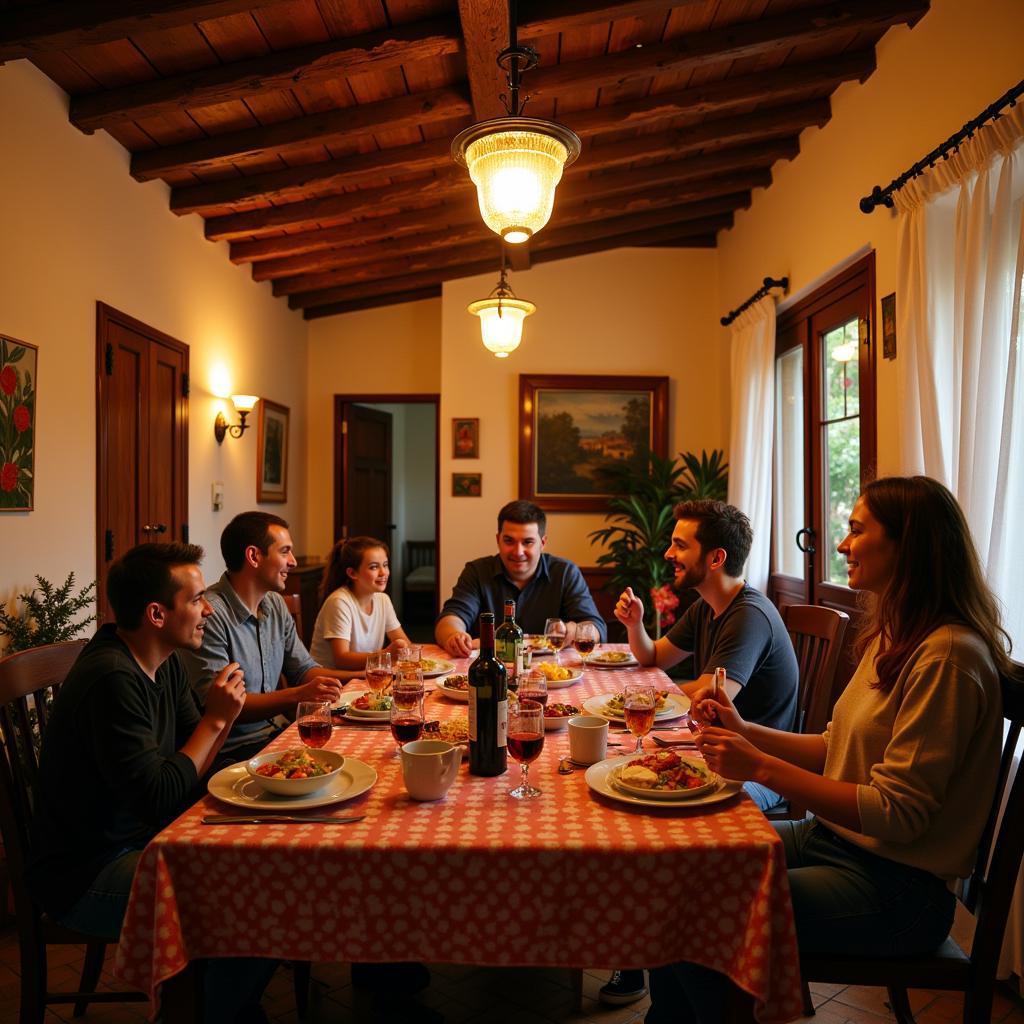 Authentic Spanish Homestay Experience in A famosa