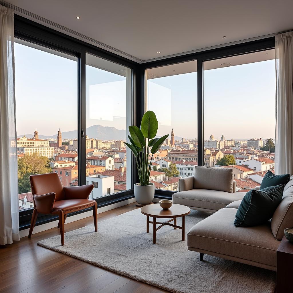 Modern Spanish City Apartment Homestay