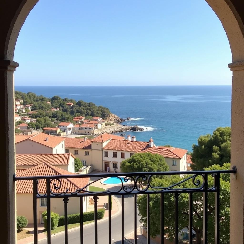 View from a Spanish Homestay in a Coastal Town