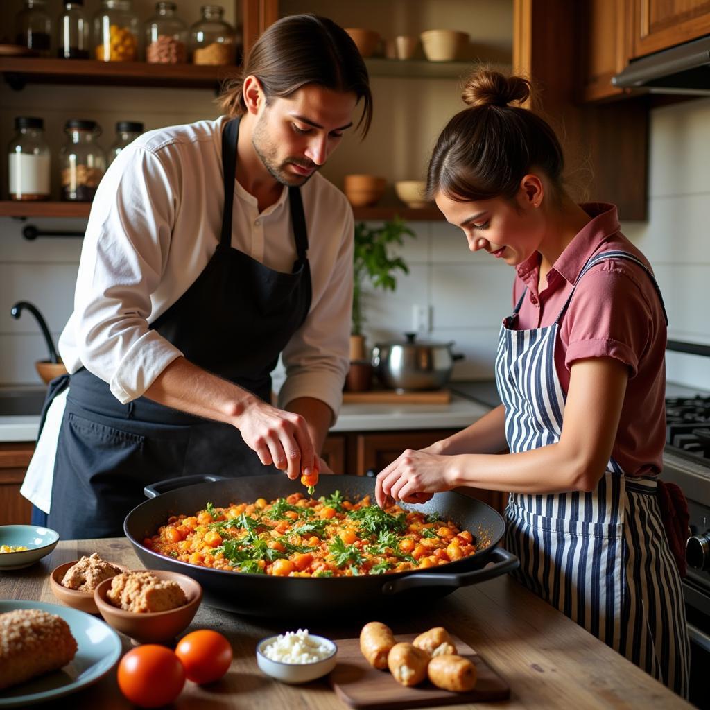 Spanish Homestay Cooking Class