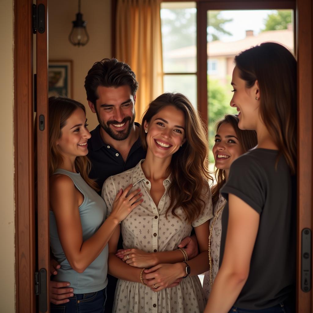 Spanish Homestay Family