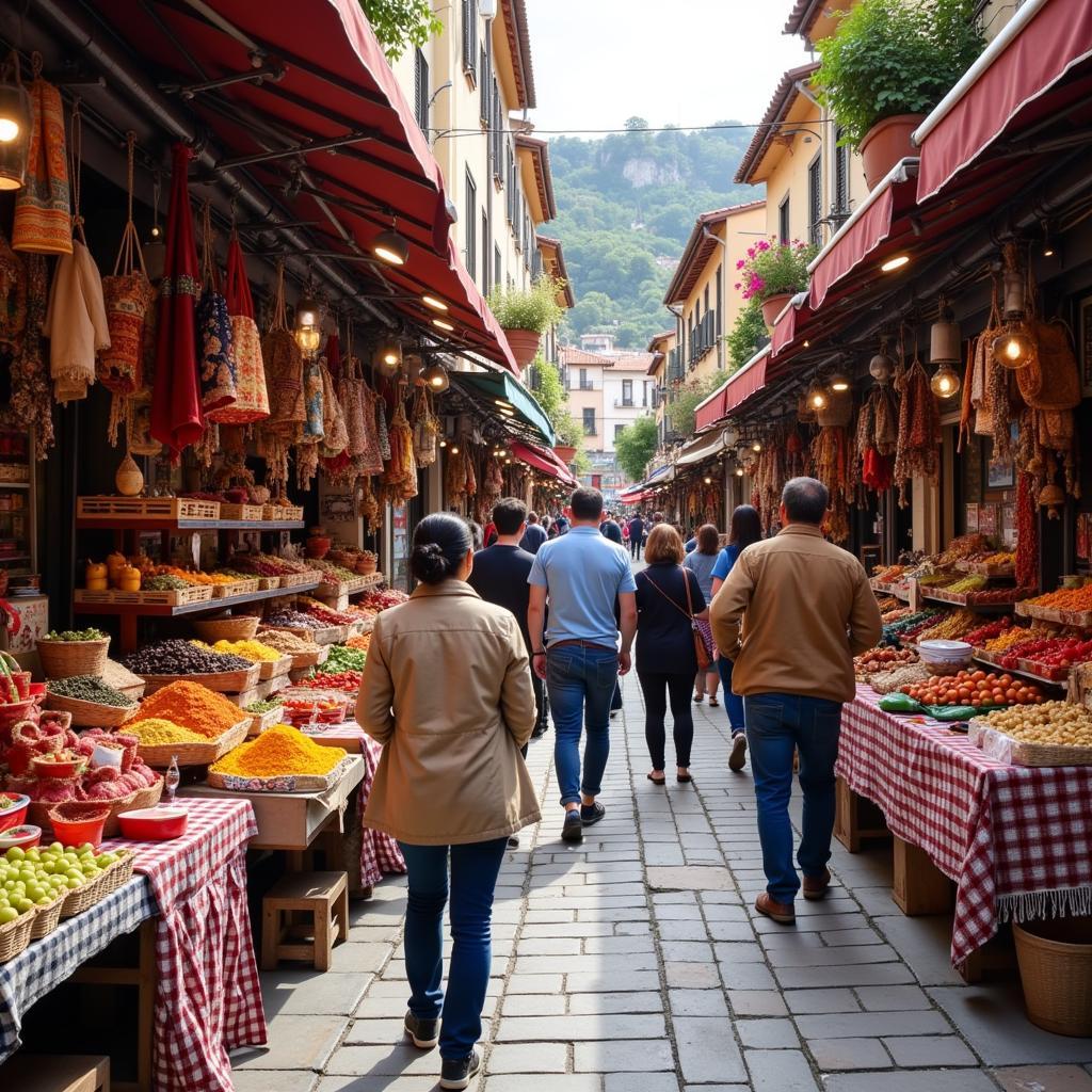 Exploring Local Markets Near Spanish Homestay