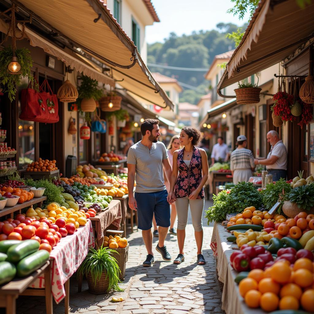 Spanish Homestay Local Market Visit