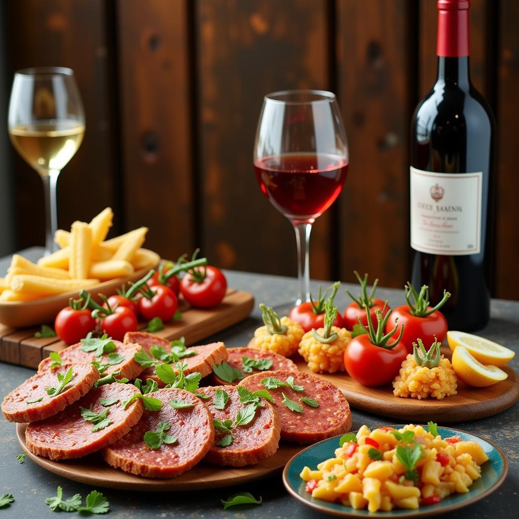 Spanish Tapas and Wine