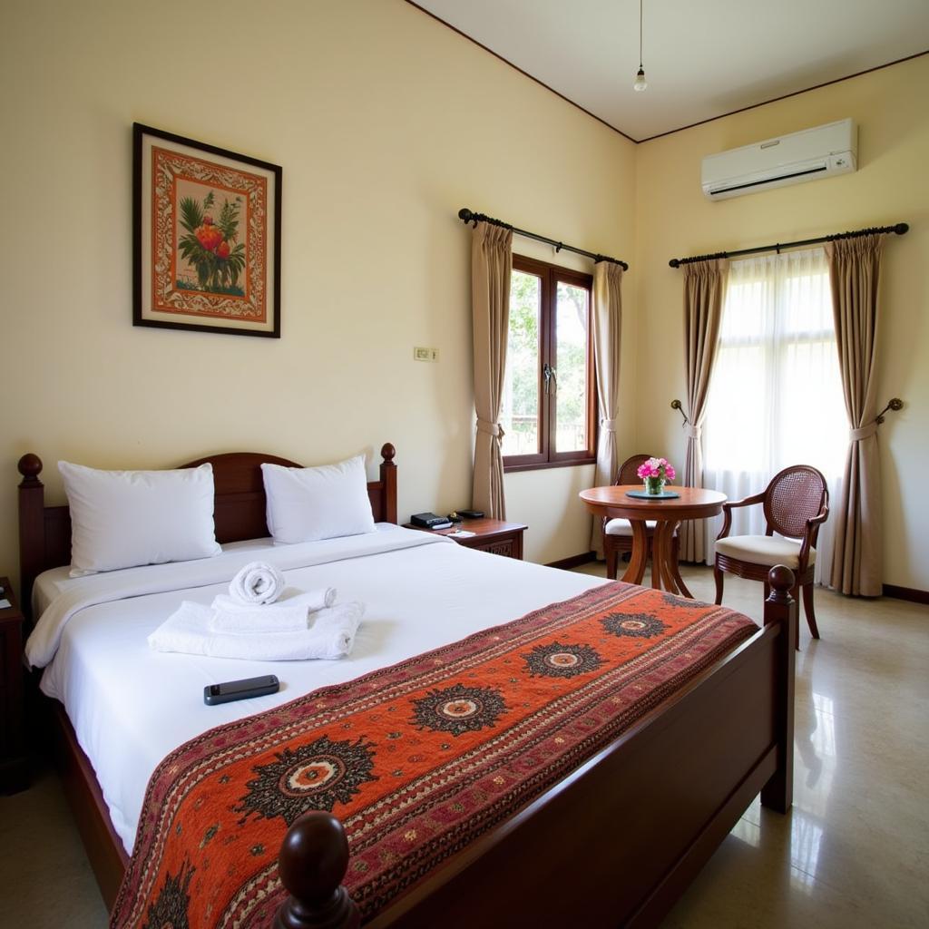 Comfortable and cozy bedroom in a Surabaya Gubeng homestay