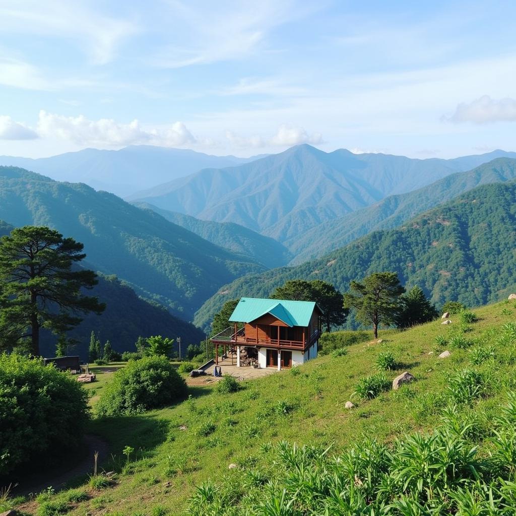 Ta Xua Homestay Panoramic View