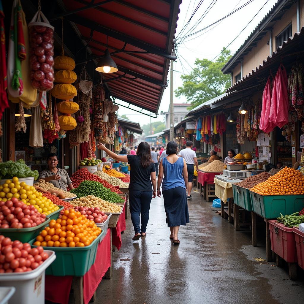 Exploring Local Markets Near Tanjung Leman