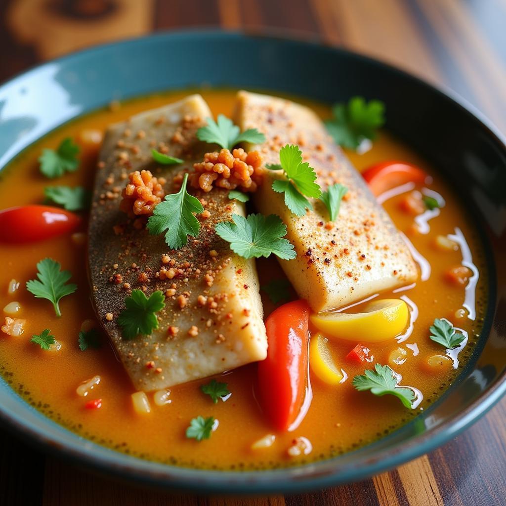 Temerloh Patin Fish Dish