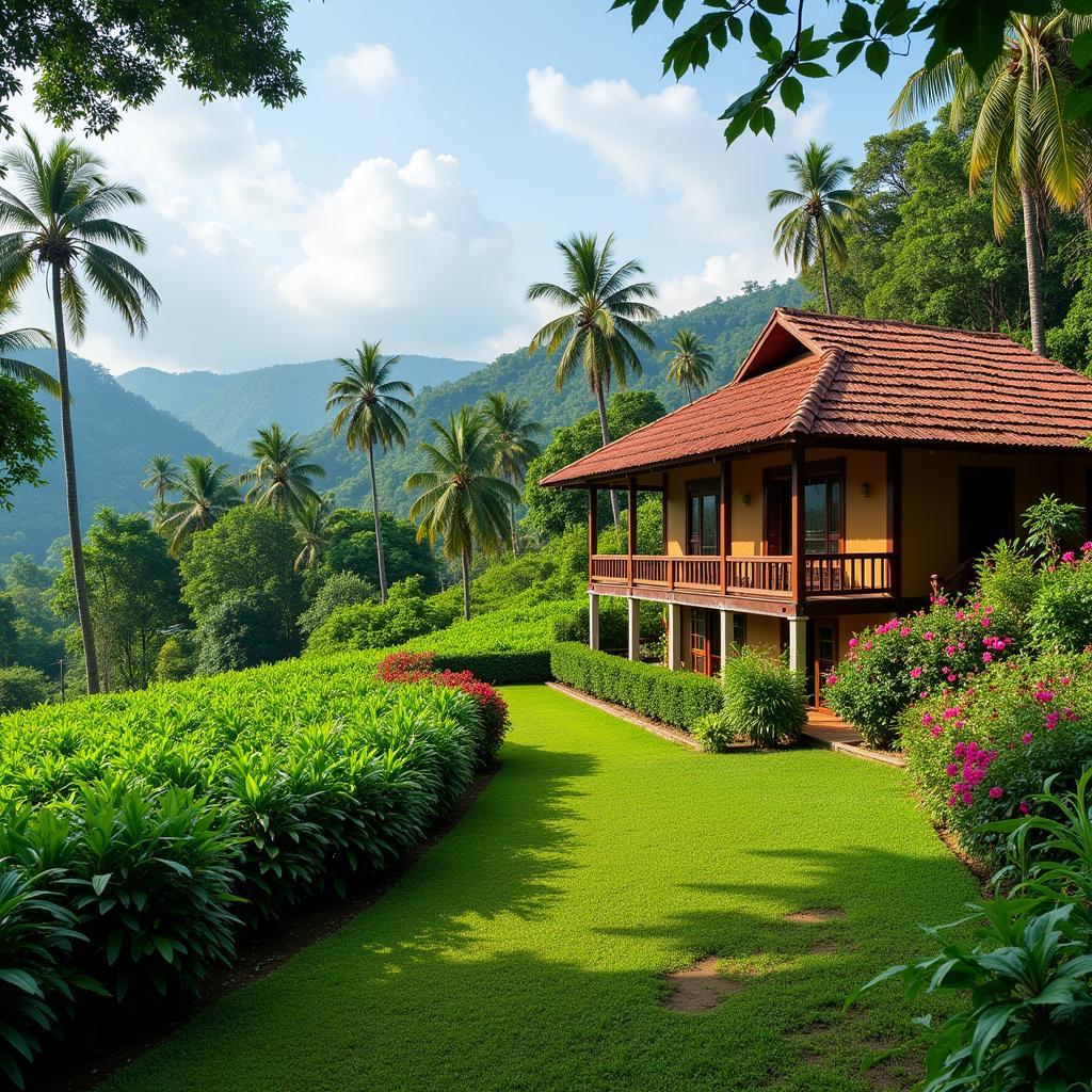 Thekkady Homestay with Spice Plantation View