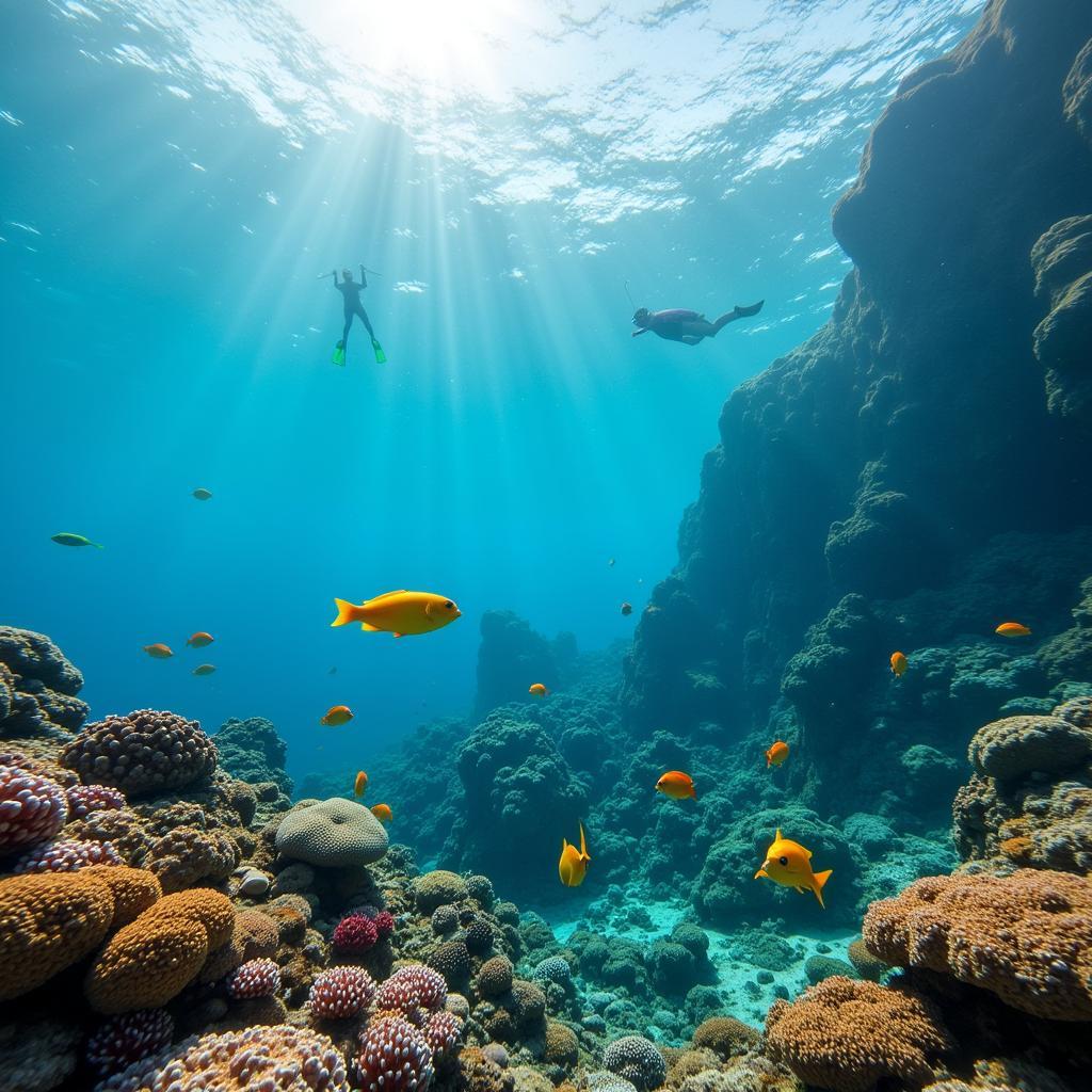 Snorkeling in Pulau Tioman