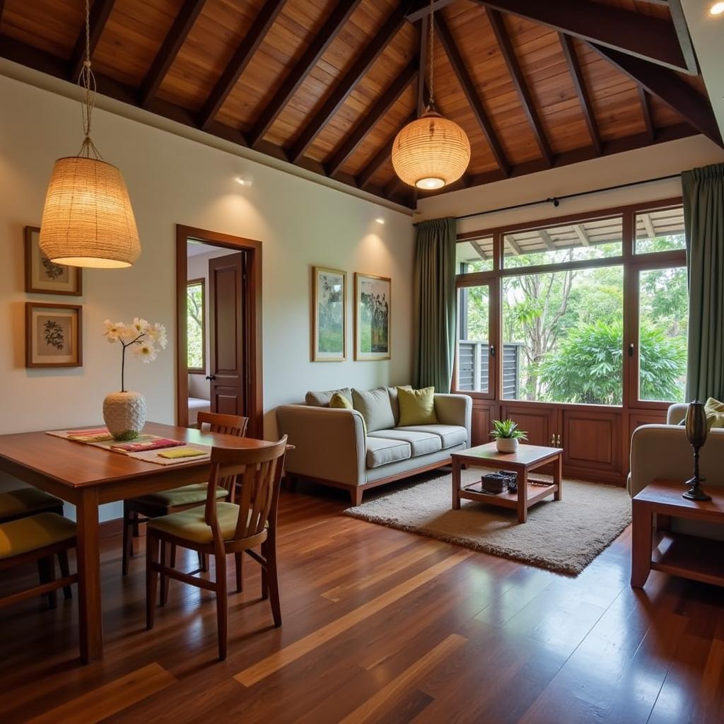 Peaceful Interior of a Jalan Sandat Homestay