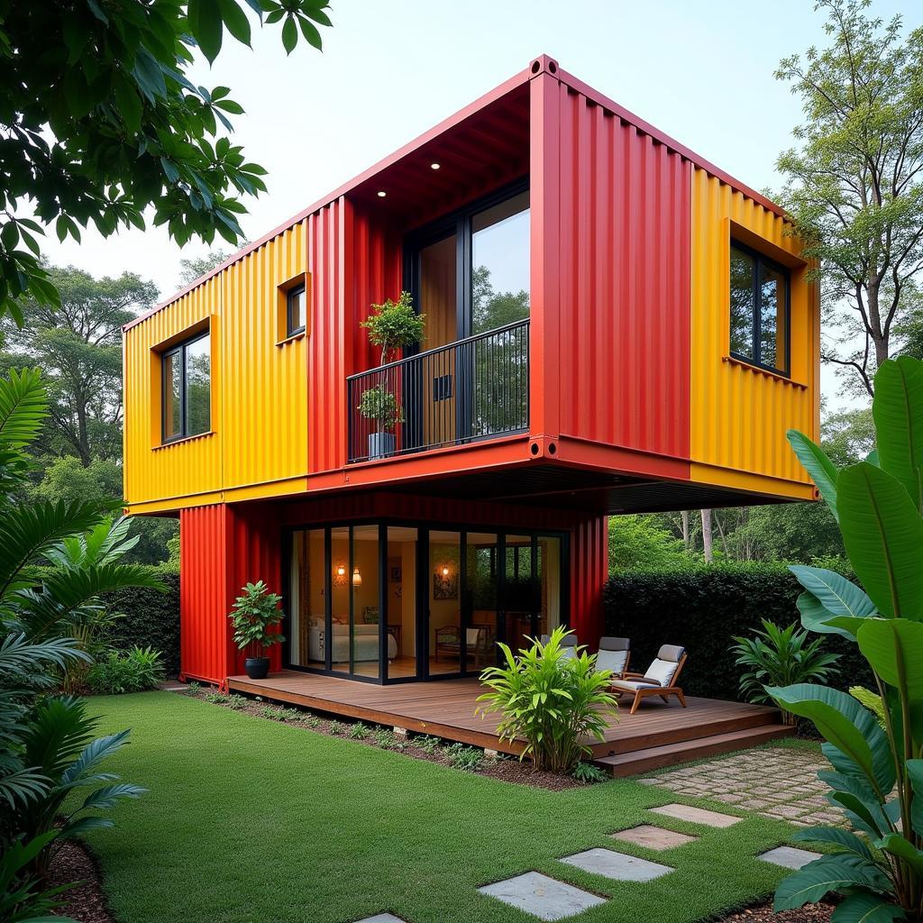 Unique Container Homestay Gombak Malaysia