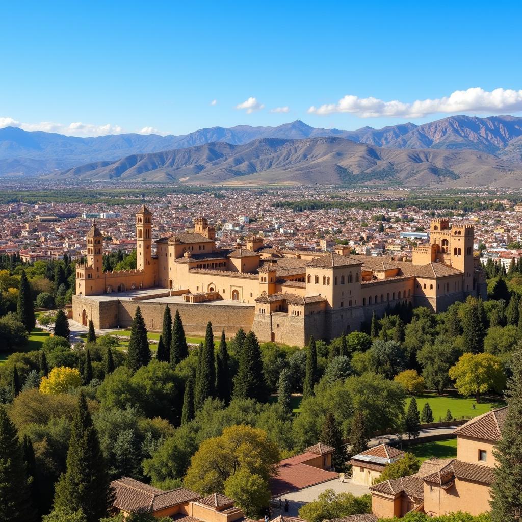 Alhambra Granada View