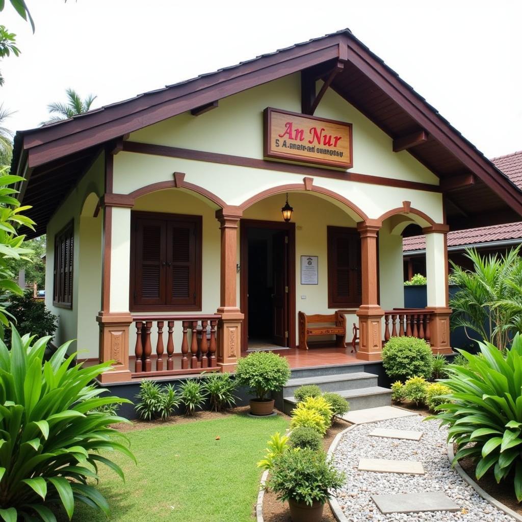 An Nur Homestay exterior view in Kota Tinggi