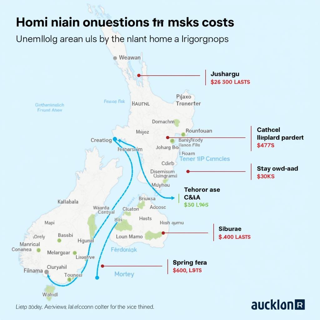 Auckland Homestay Location and Cost