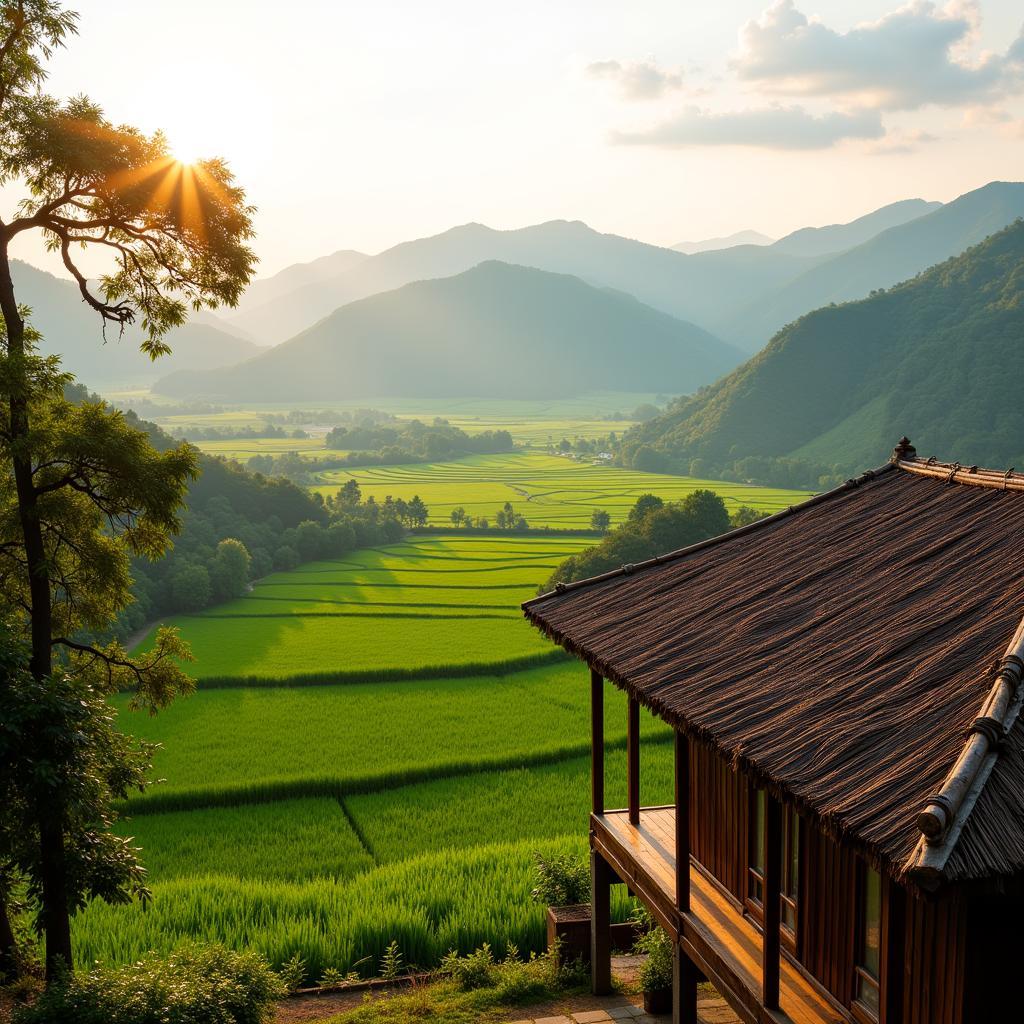 Bac Ha Homestay Landscape