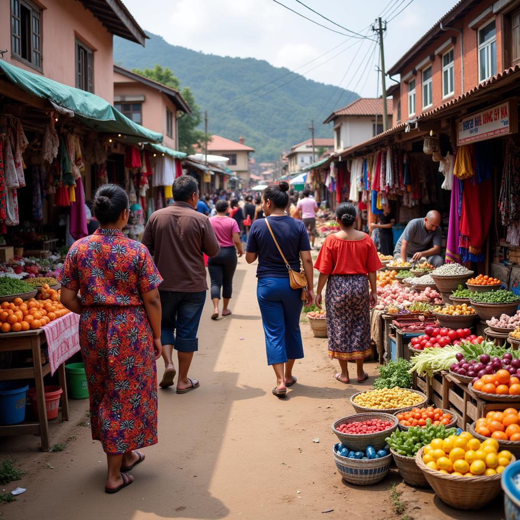 Bac Ha Sunday Market