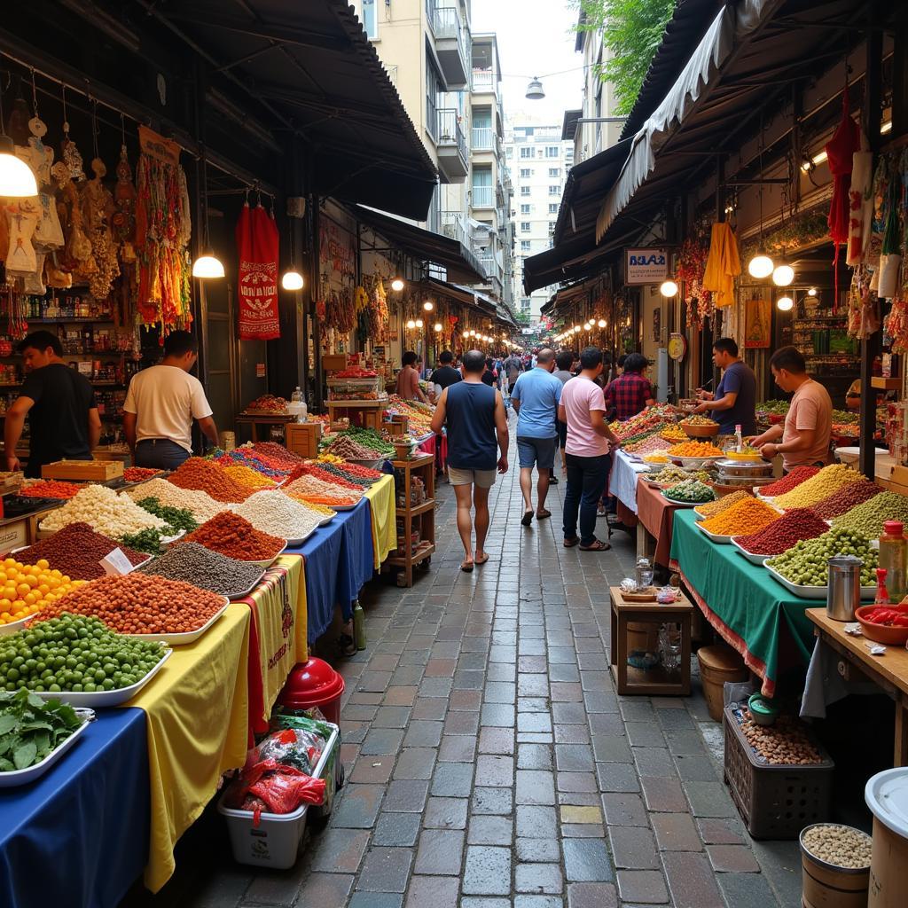 Experiencing a Local Market in Bangsar