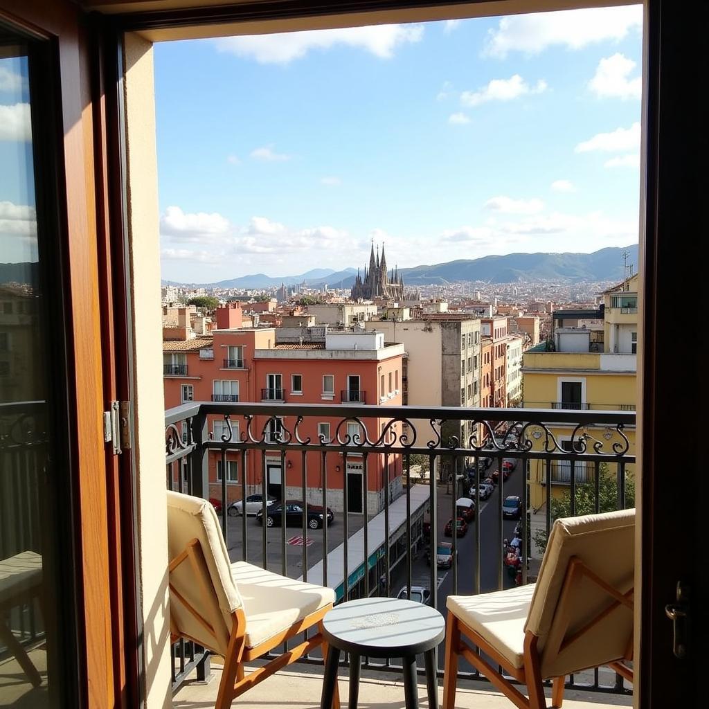 Barcelona Homestay with City View