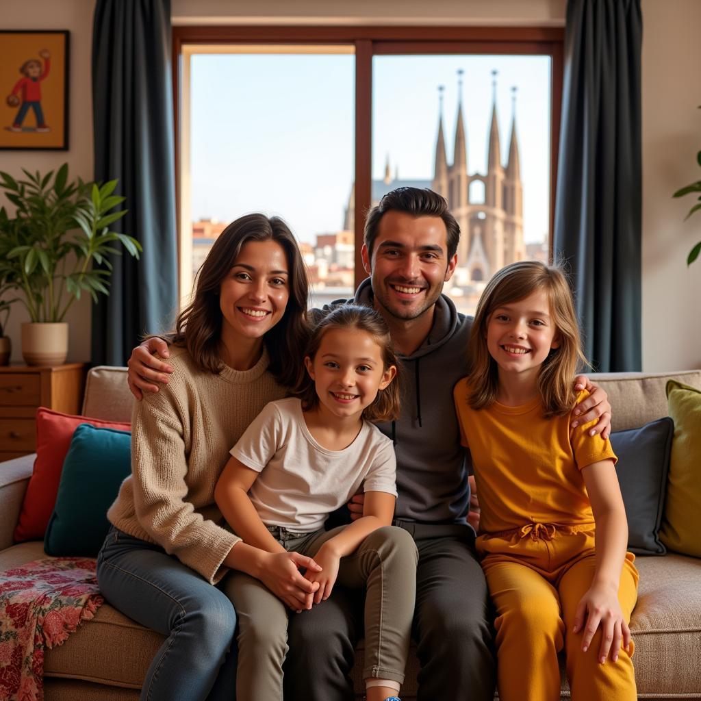 Barcelona Homestay Family