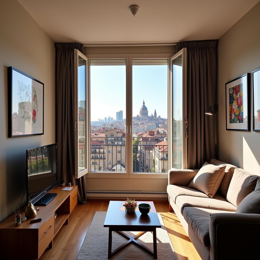 Barcelona Homestay with City View