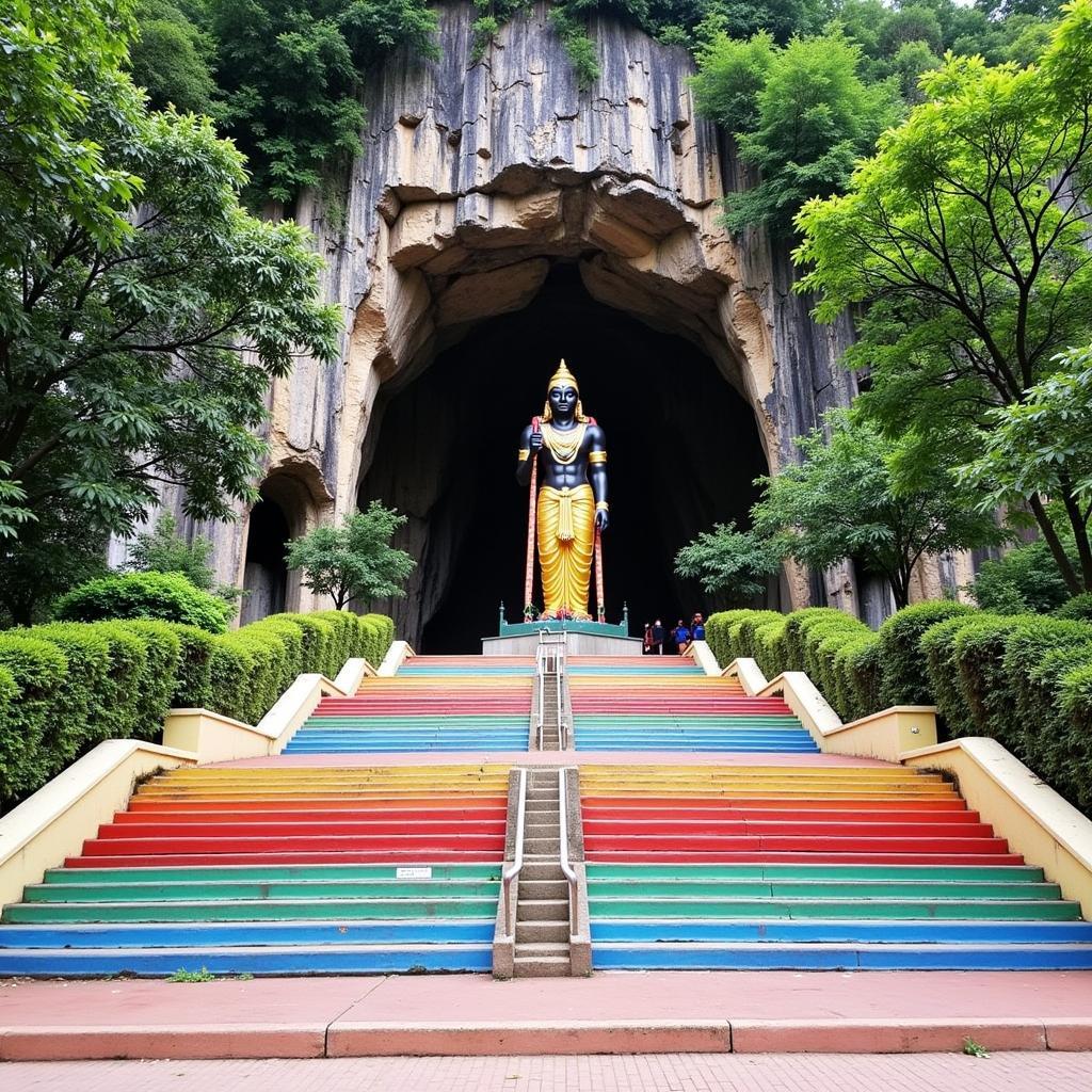 Day trip to Batu Caves from Pekan Meru