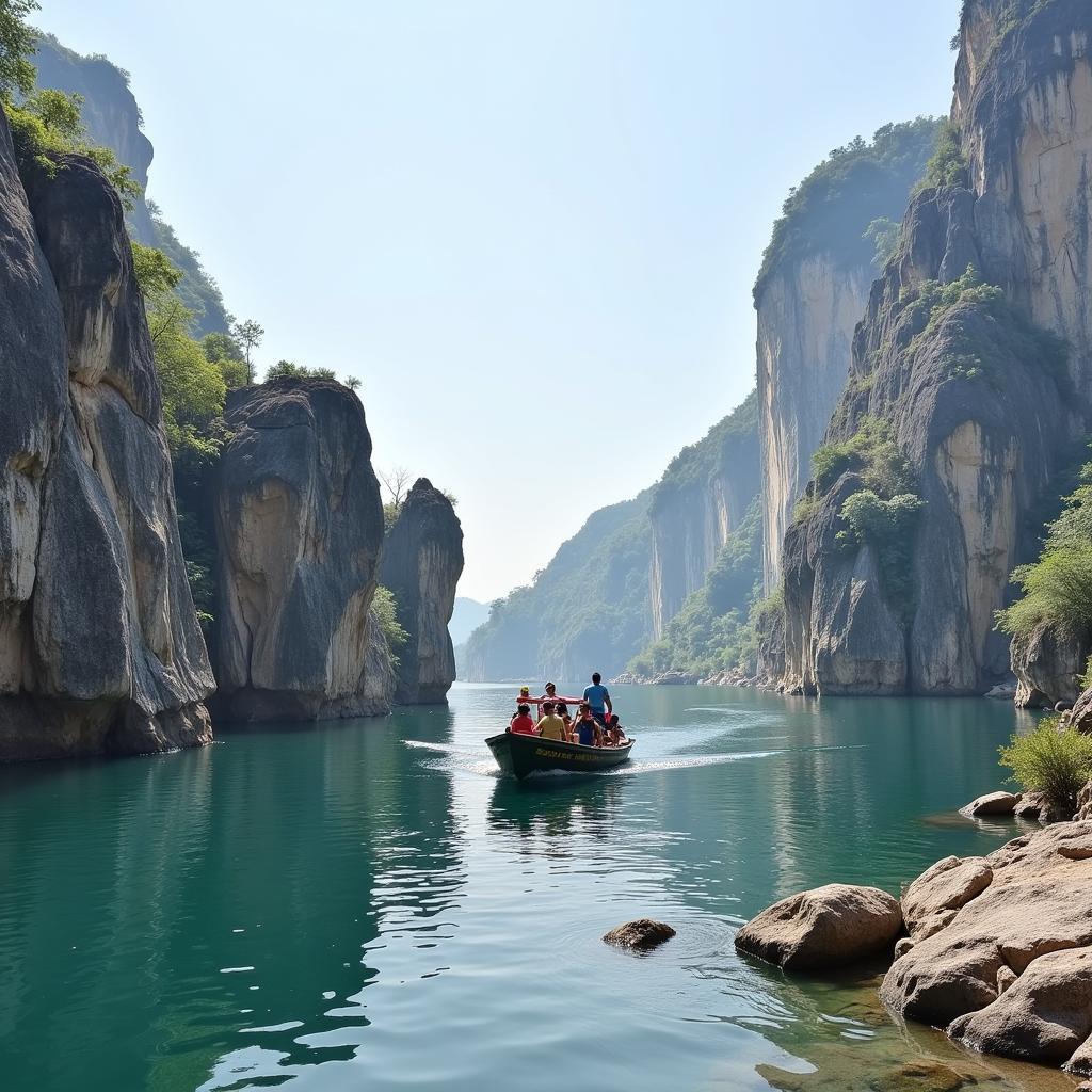 Bhedaghat Marble Rocks Boat Ride