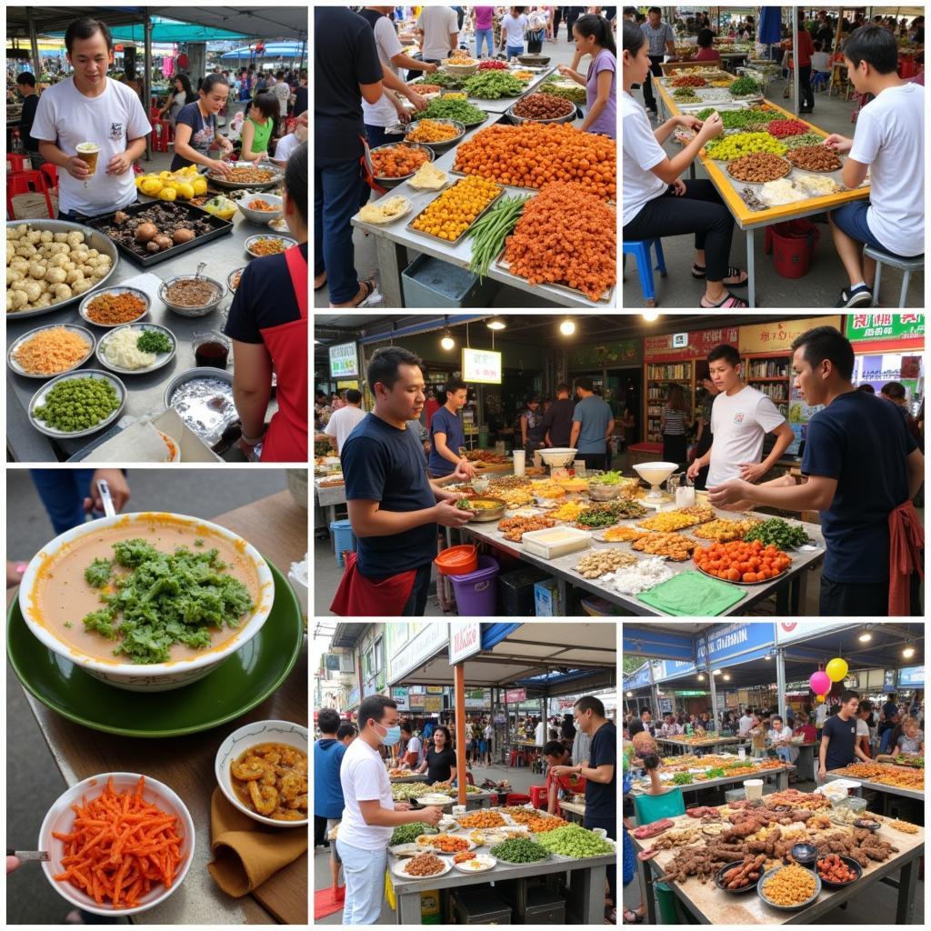 Exploring Binh Thanh's vibrant local markets and delicious street food