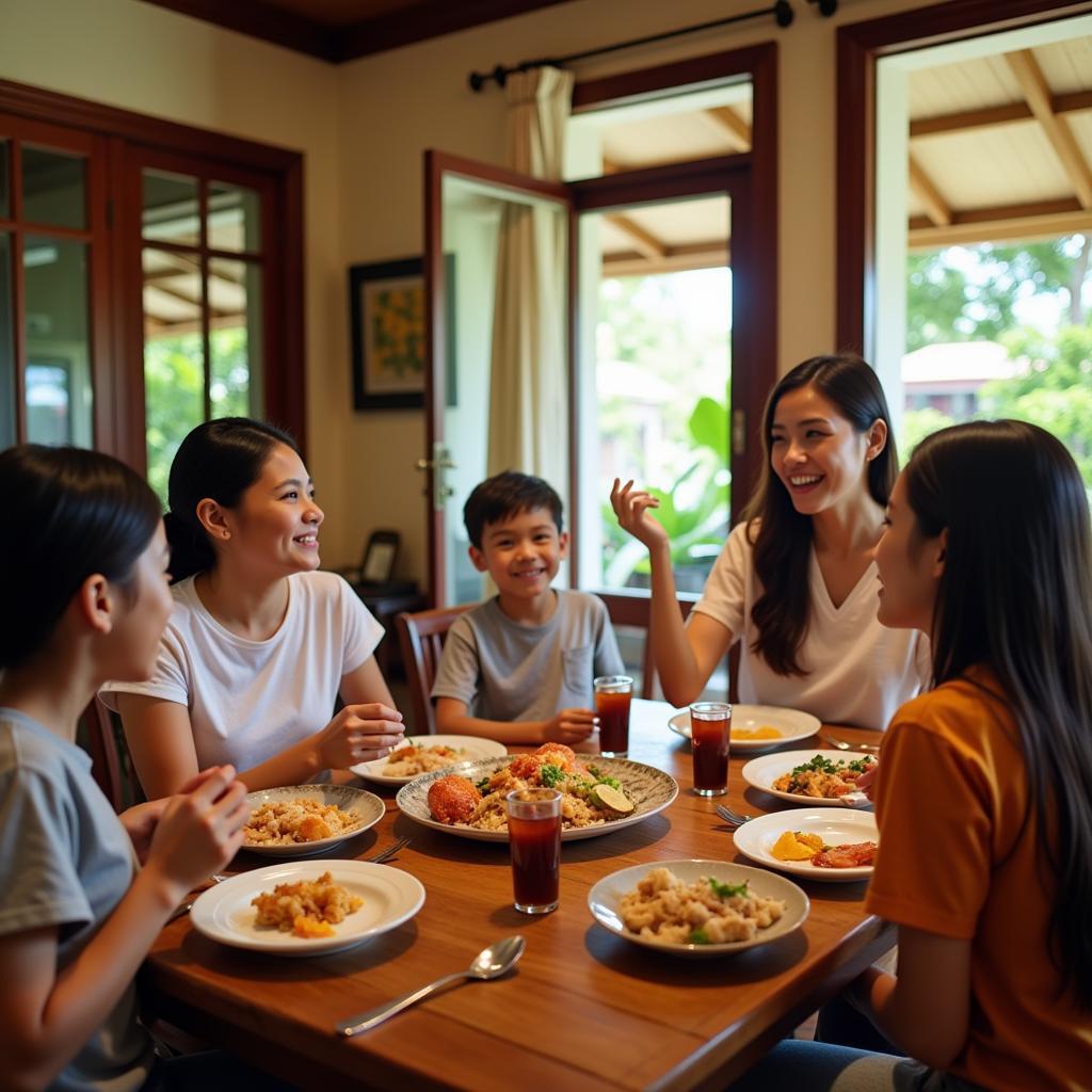 Boracay Homestay Family Dining