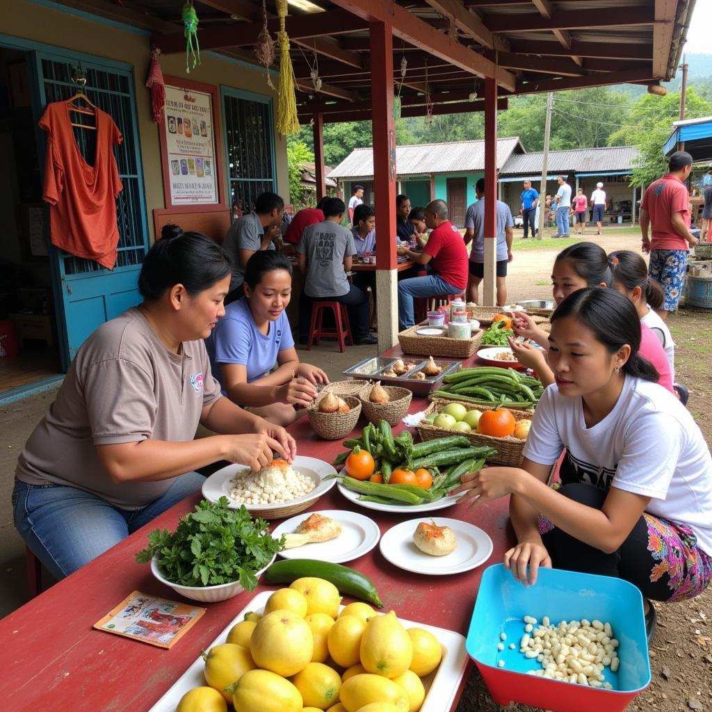 Broga Homestay Local Market