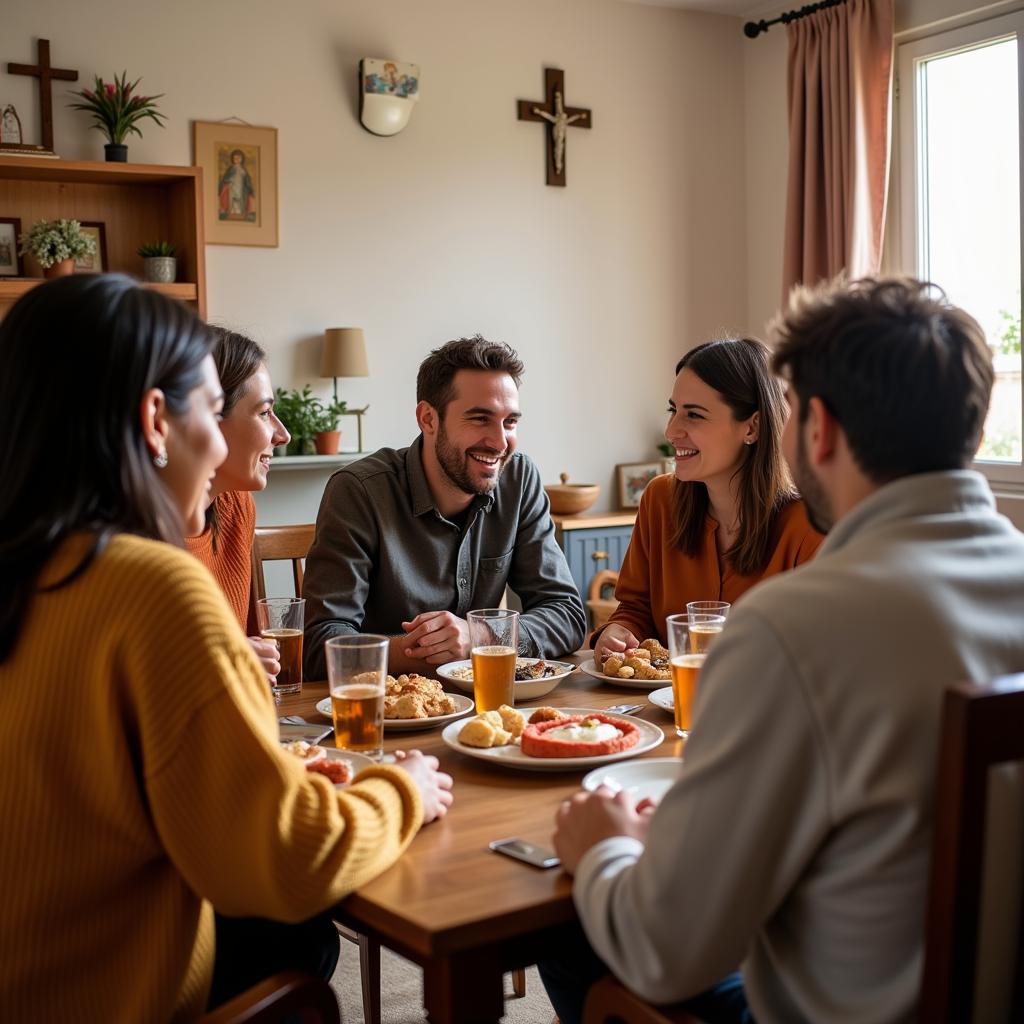 Catholic Family in Oviedo Homestay