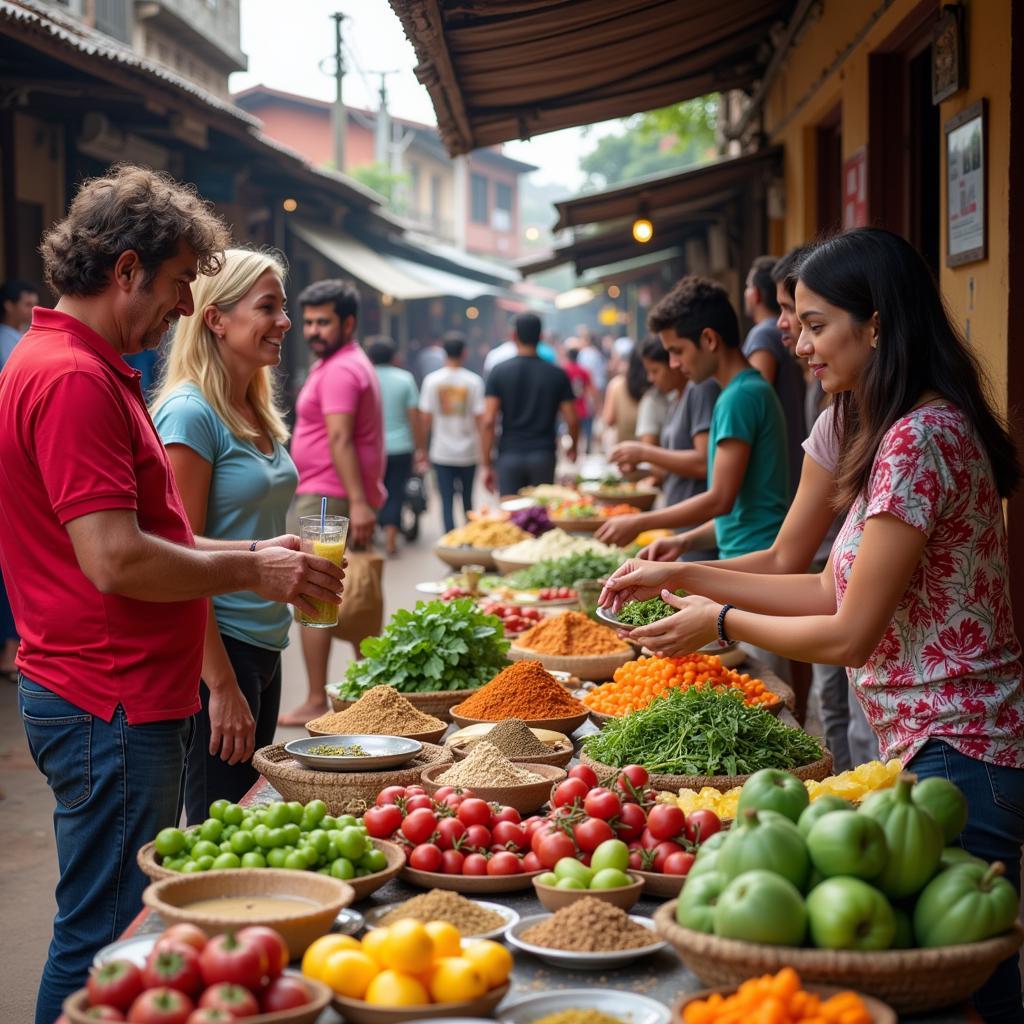 Exploring Local Markets near Cheshire Cat Homestay Goa