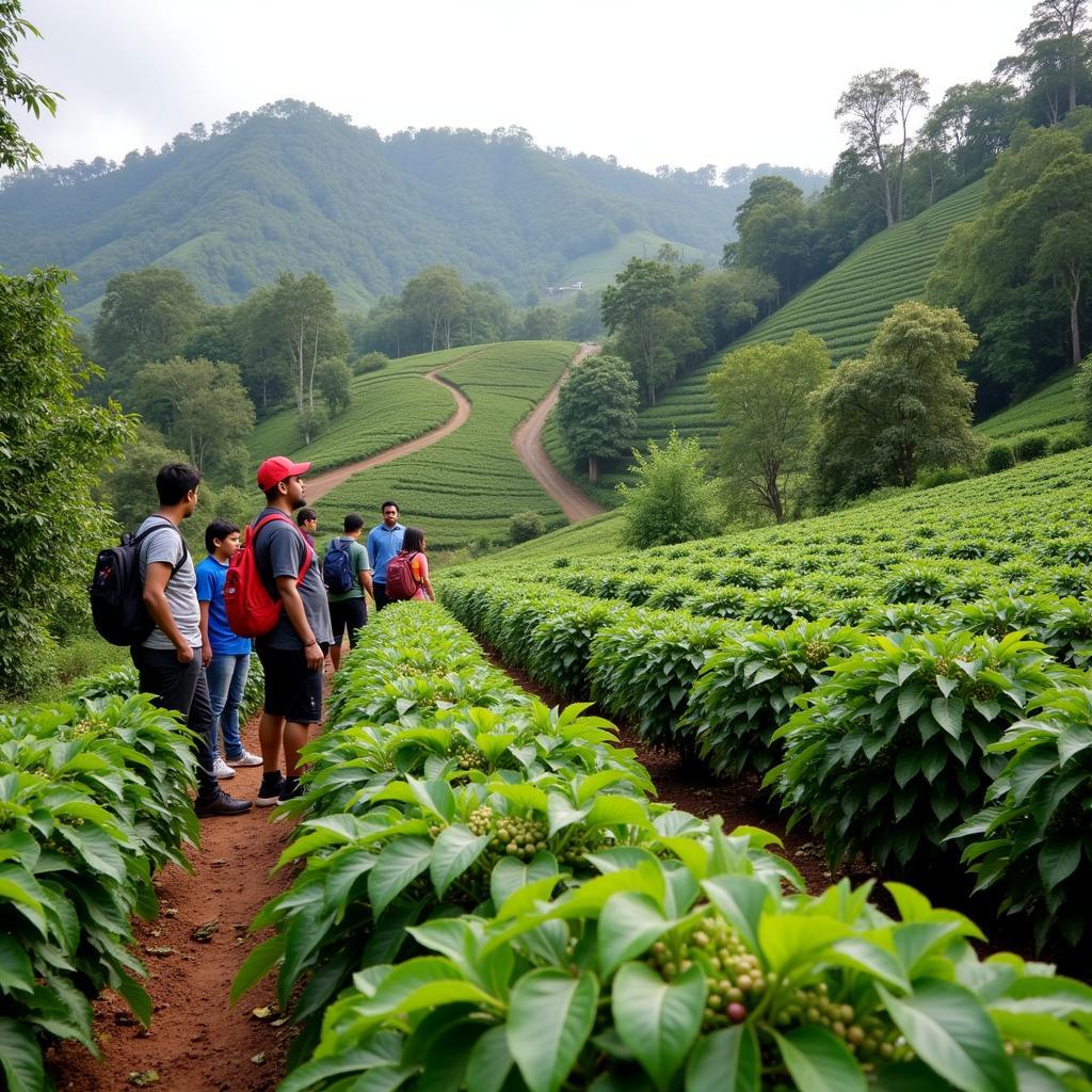 Coffee Plantation Tour in Chikmagalur