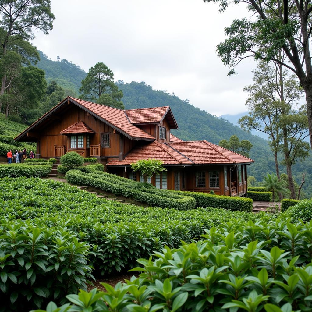 Exterior of a Chikmagalur Homestay