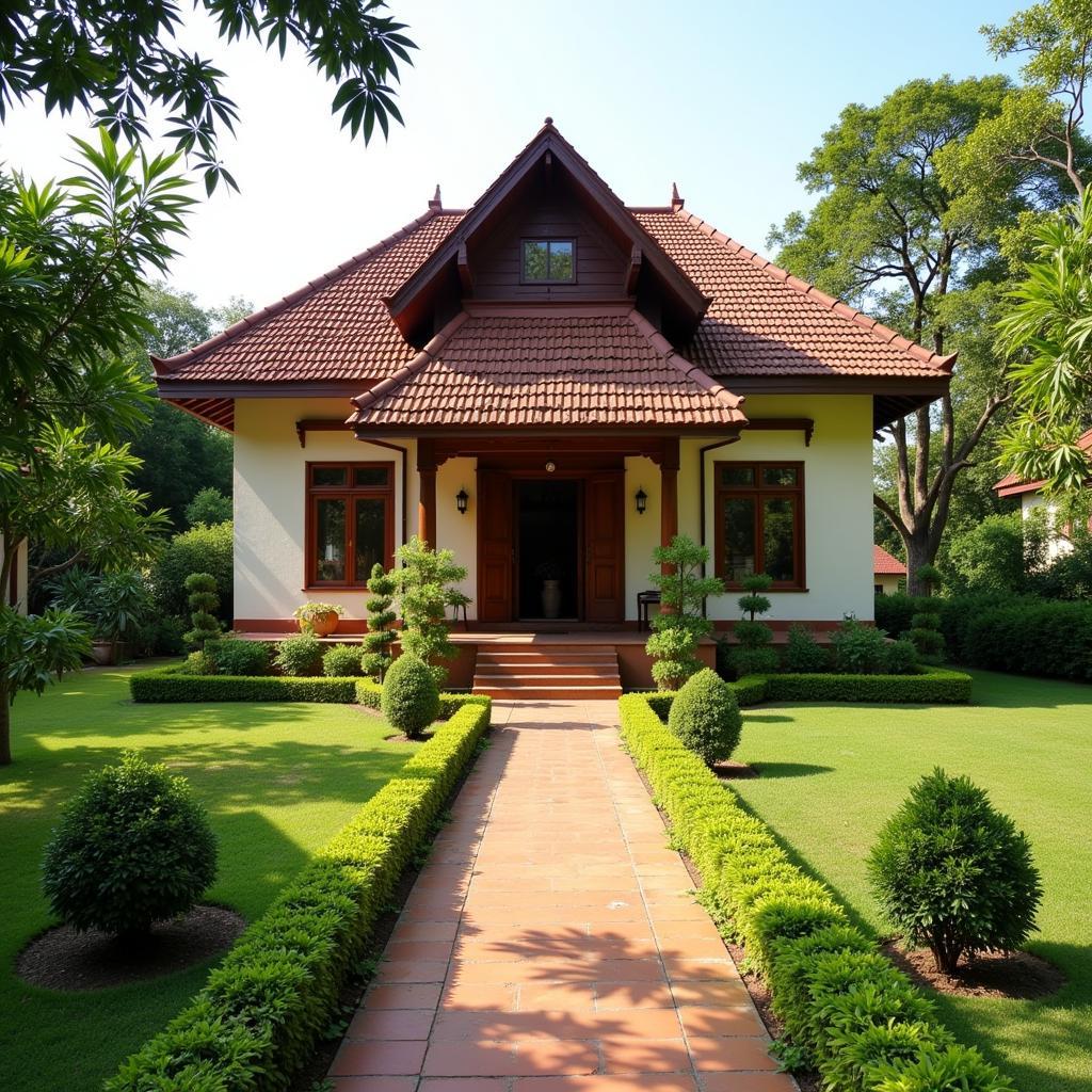 Exterior view of Chirag Homestay Mysore