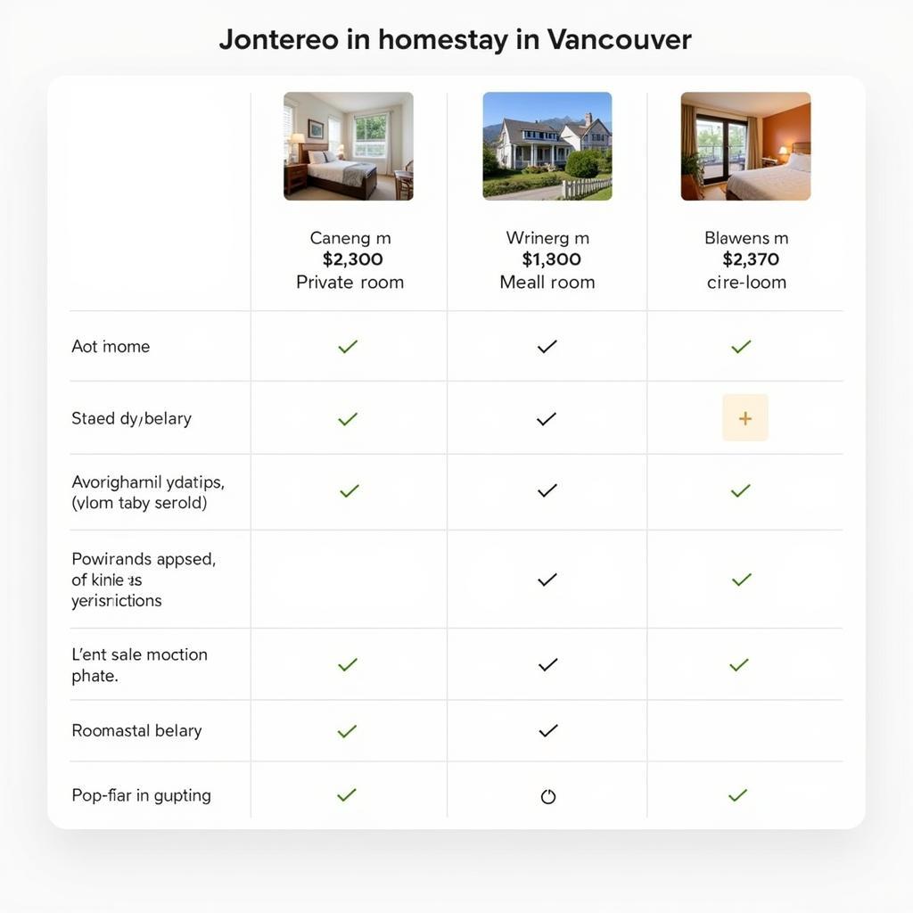 Comparing Vancouver Homestays