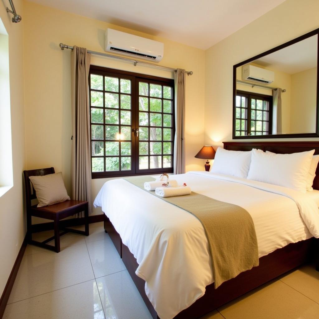 Comfortable Bedroom at Coorg Homestay