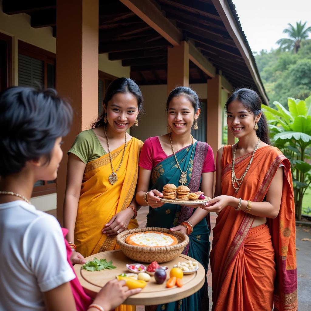 Coorg Homestay Family Welcome