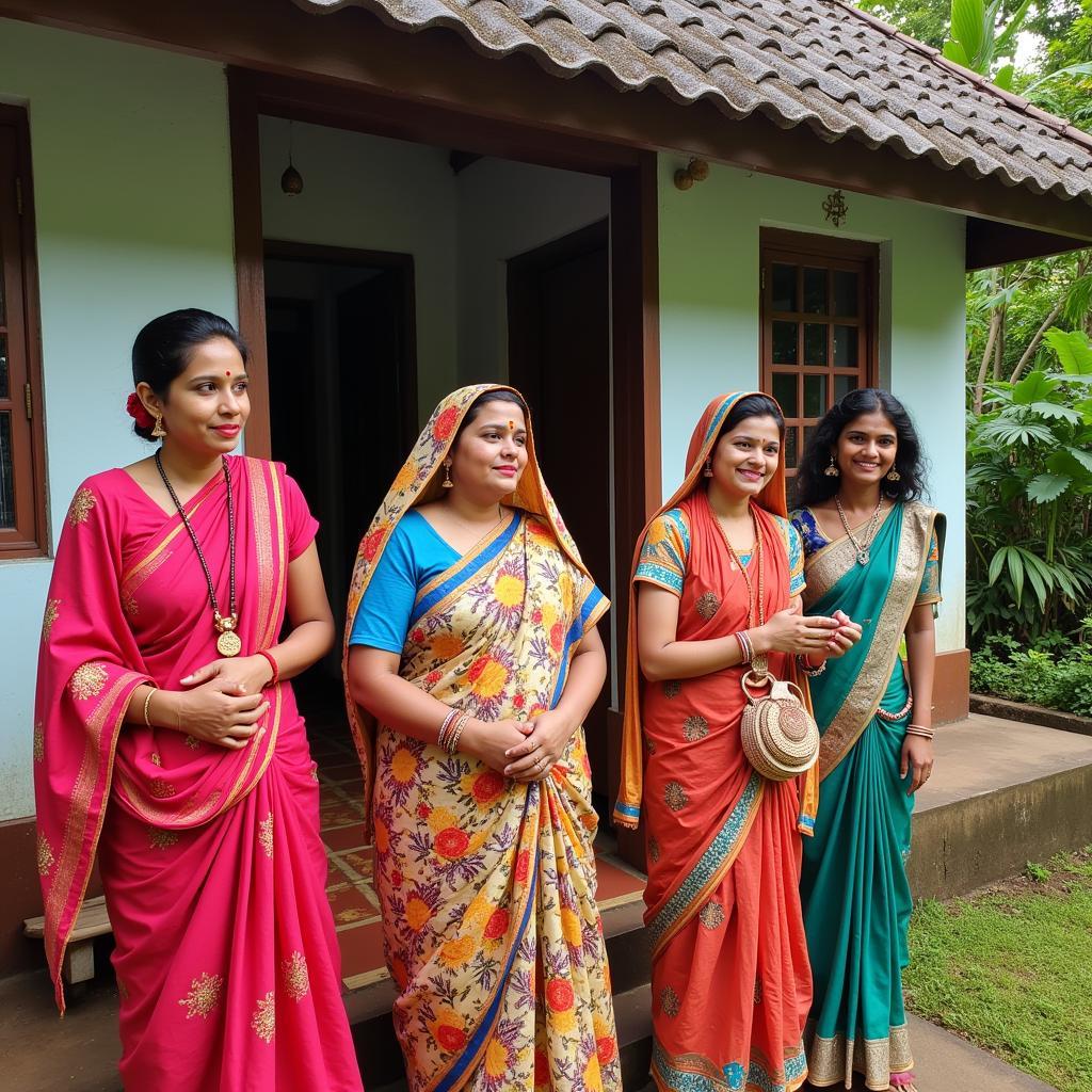 Coorg Homestay Family Welcome