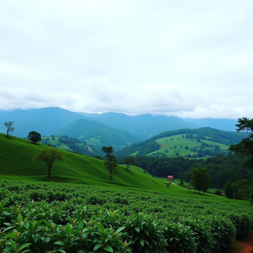 Coorg Landscape from Aahan Homestay