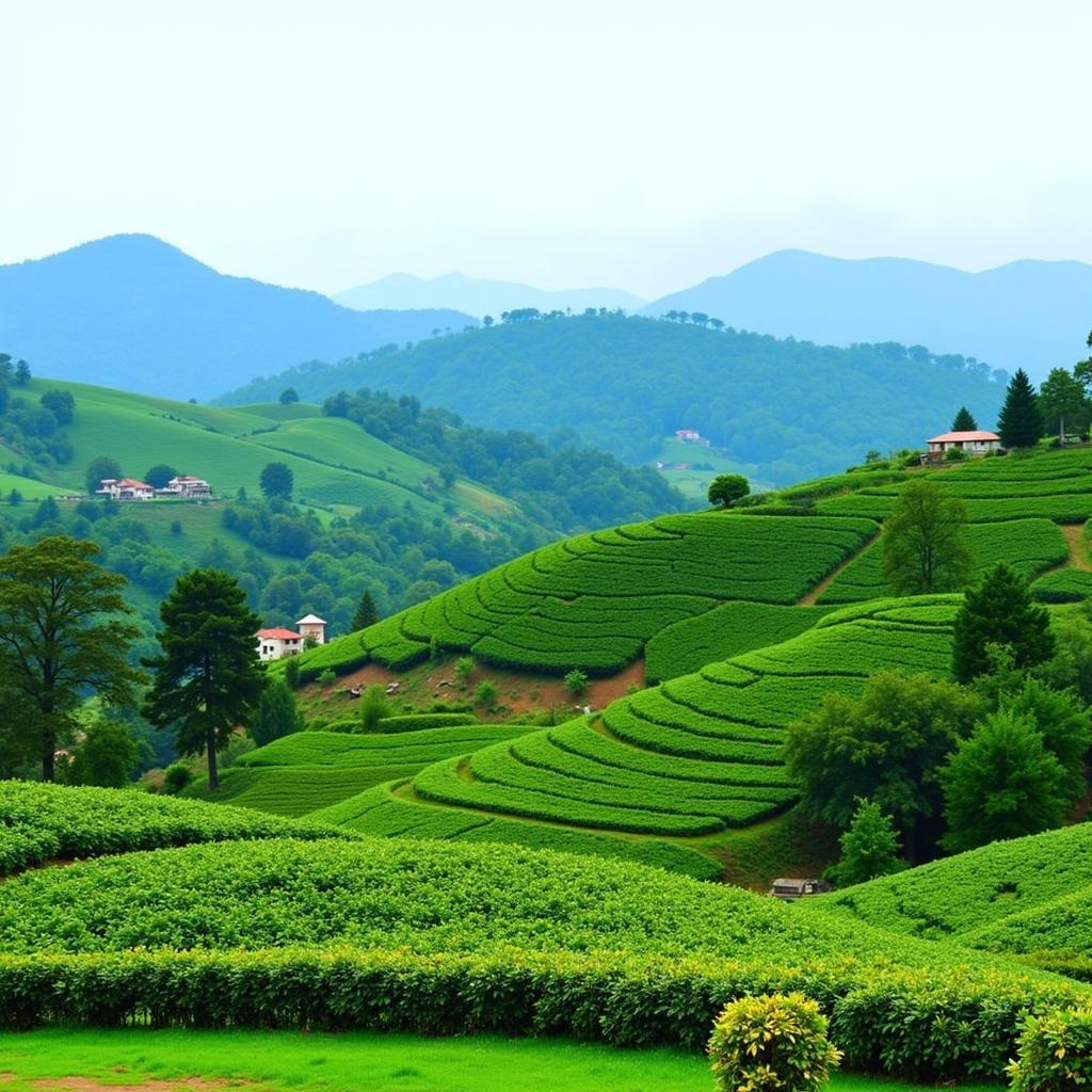 Scenic Coorg Landscape near Bhavani Homestay